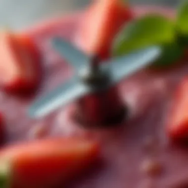 Close-up of innovative blade design