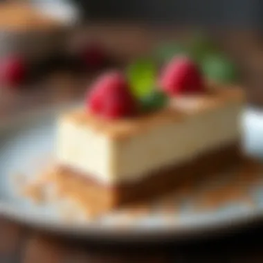 Creative Gluten-Free Dessert Decadent gluten-free dessert highlighting innovative flavors and presentation