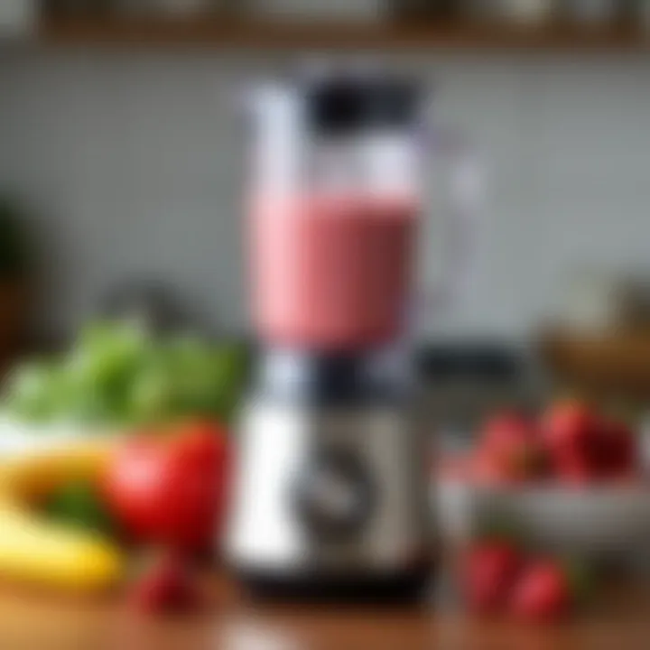 Cuisinart Smoothie Maker in action with blended smoothie