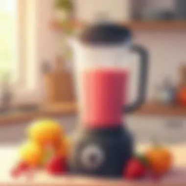 Enjoying a Delicious Smoothie A satisfied user enjoying a delicious smoothie made with an affordable blender