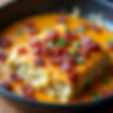 A snapshot of creative variations of Chicken Bacon Ranch Casserole, featuring colorful ingredients and unique toppings.