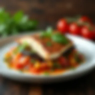 Culinary Art of Mediterranean Fish Dishes Traditional Mediterranean fish dishes beautifully plated