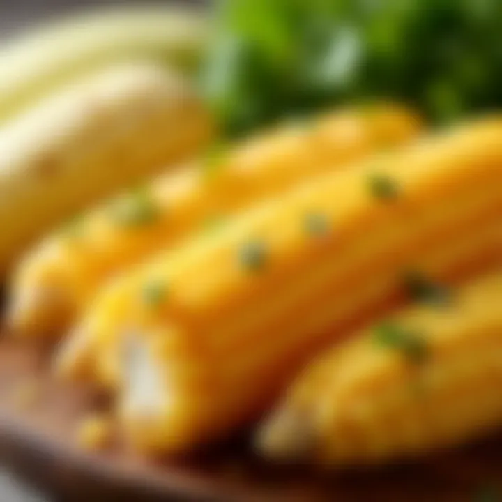 Variety of dishes featuring frozen sweet corn