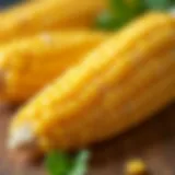 Nutritional breakdown of frozen sweet corn