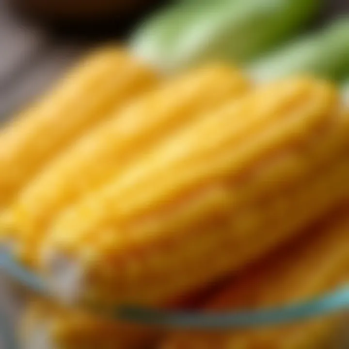 Storage techniques for maintaining frozen sweet corn quality