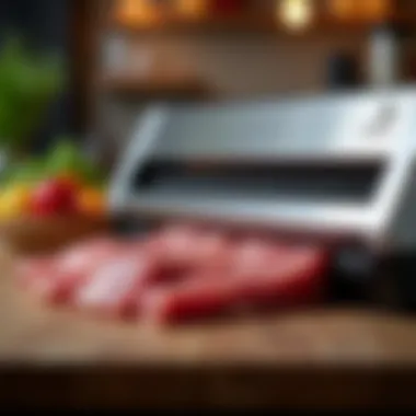 Advanced industrial vacuum sealer for meat storage