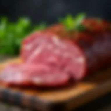 High-Quality Preserved Meat High-quality meat preserved using vacuum sealing technology