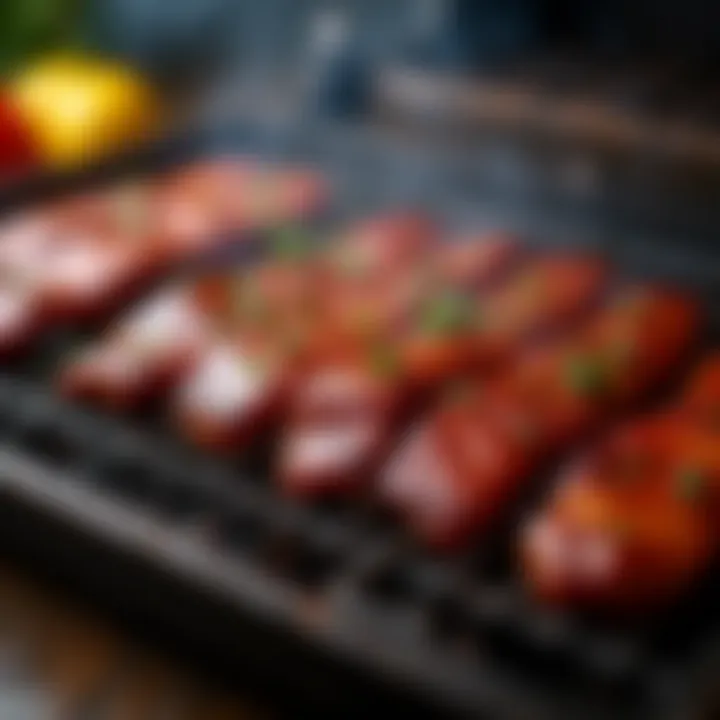 An artistic representation of barbecue's cultural significance