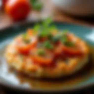 Fusion of Modern and Traditional Flavors A beautifully crafted dish that merges modern techniques with traditional flavors.