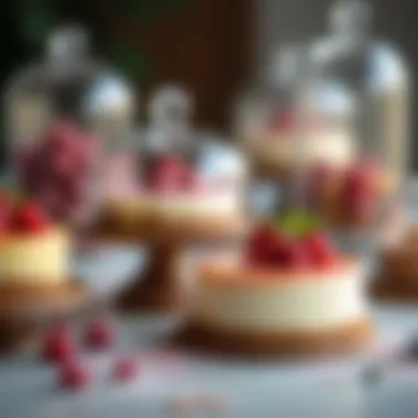 Diverse Designs of Dessert Stands Variety of dessert stands with domes in different designs