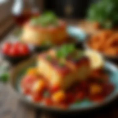 Traditional Catalonian Dishes A vibrant display of traditional Catalonian dishes showcasing the essence of La Catalana cuisine.