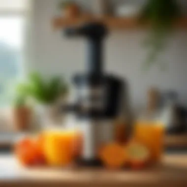 An infographic illustrating tips for choosing an affordable juicer.