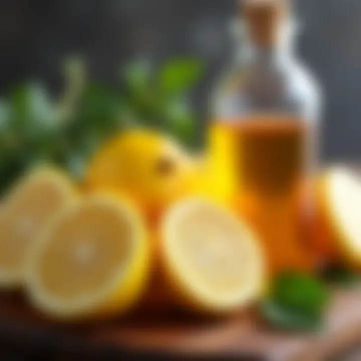 Nutritional benefits of lemon and apple cider vinegar