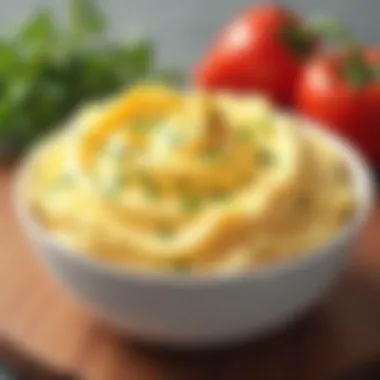 Enhancing flavors in mashed potatoes